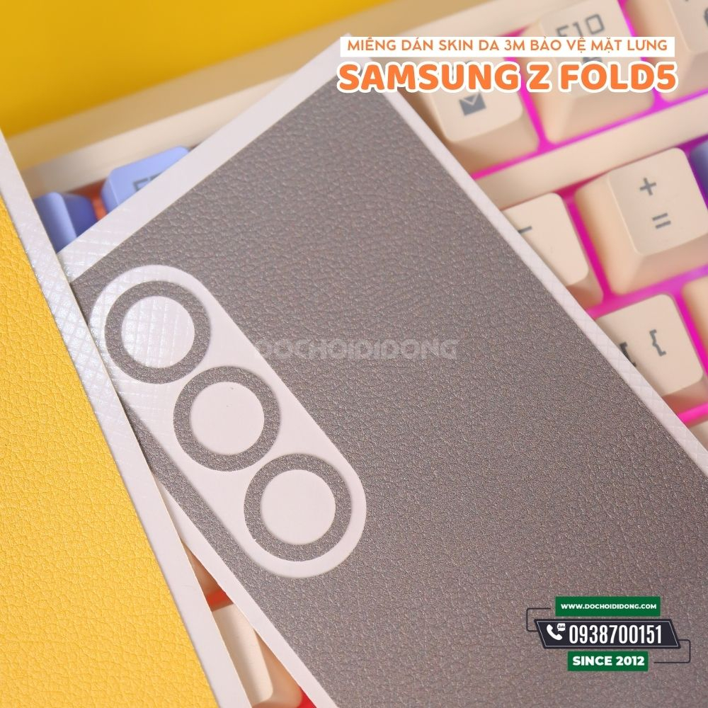 Miếng dán PPF Skin Da 3M đổi màu bảo vệ mặt lưng Samsung Z Fold5