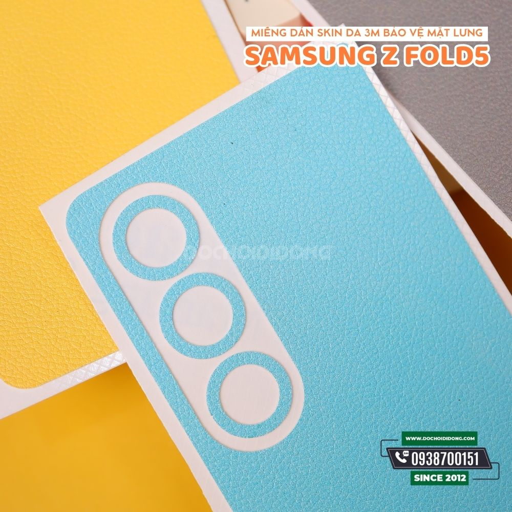 Miếng dán PPF Skin Da 3M đổi màu bảo vệ mặt lưng Samsung Z Fold5