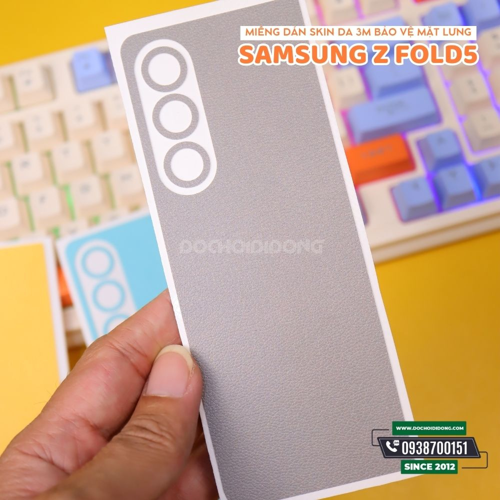 Miếng dán PPF Skin Da 3M đổi màu bảo vệ mặt lưng Samsung Z Fold5