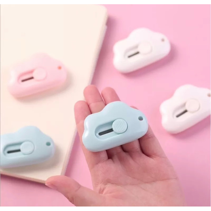 Dao rọc giấy hình đám mây dễ thương