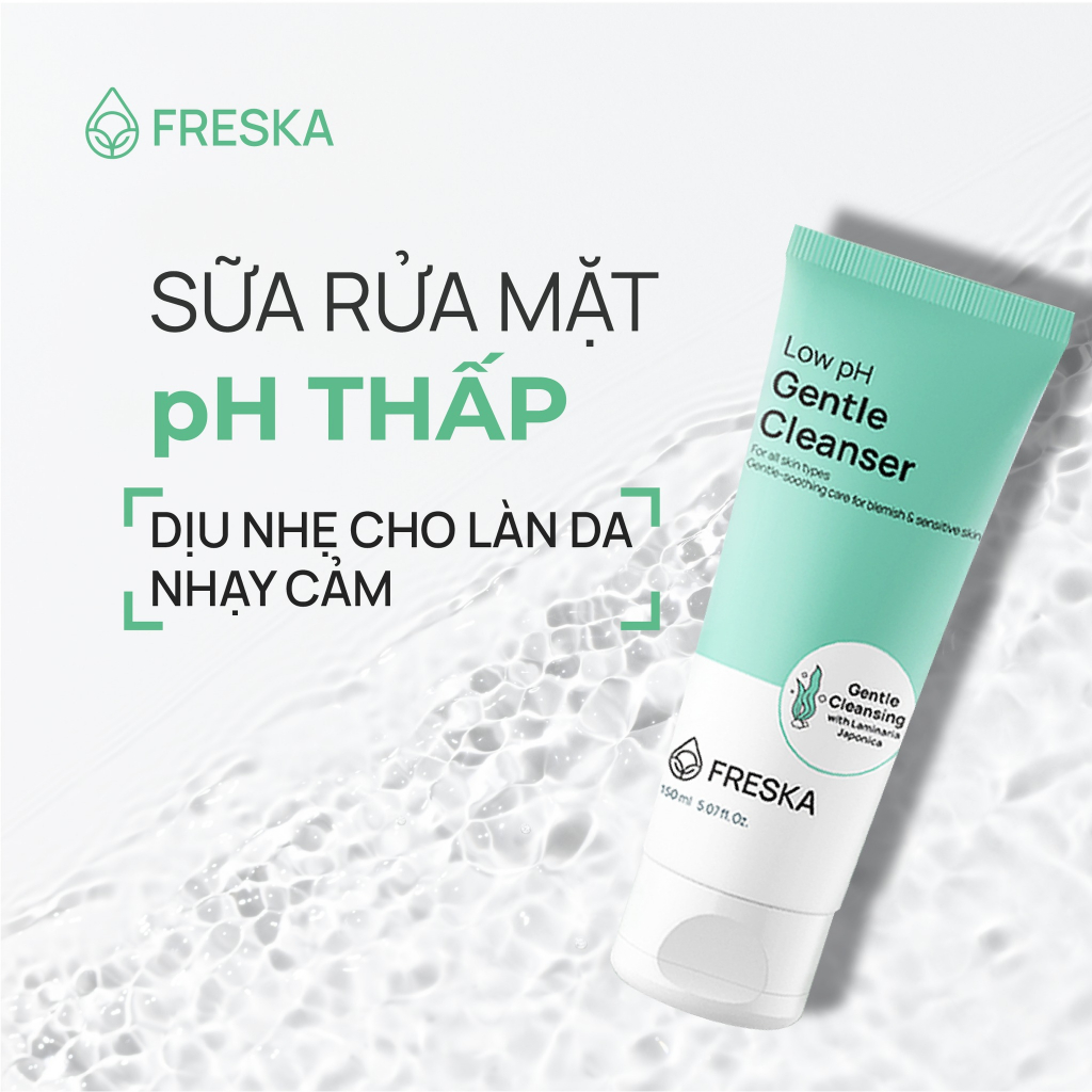 Sữa rửa mặt Freska Low pH Gentle Cleanser 150ml