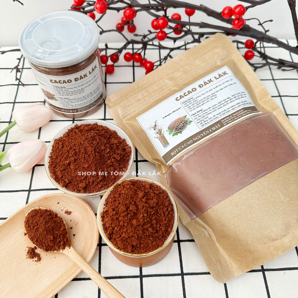 250GRAM BỘT CA CAO ĐĂKLĂK LON PET