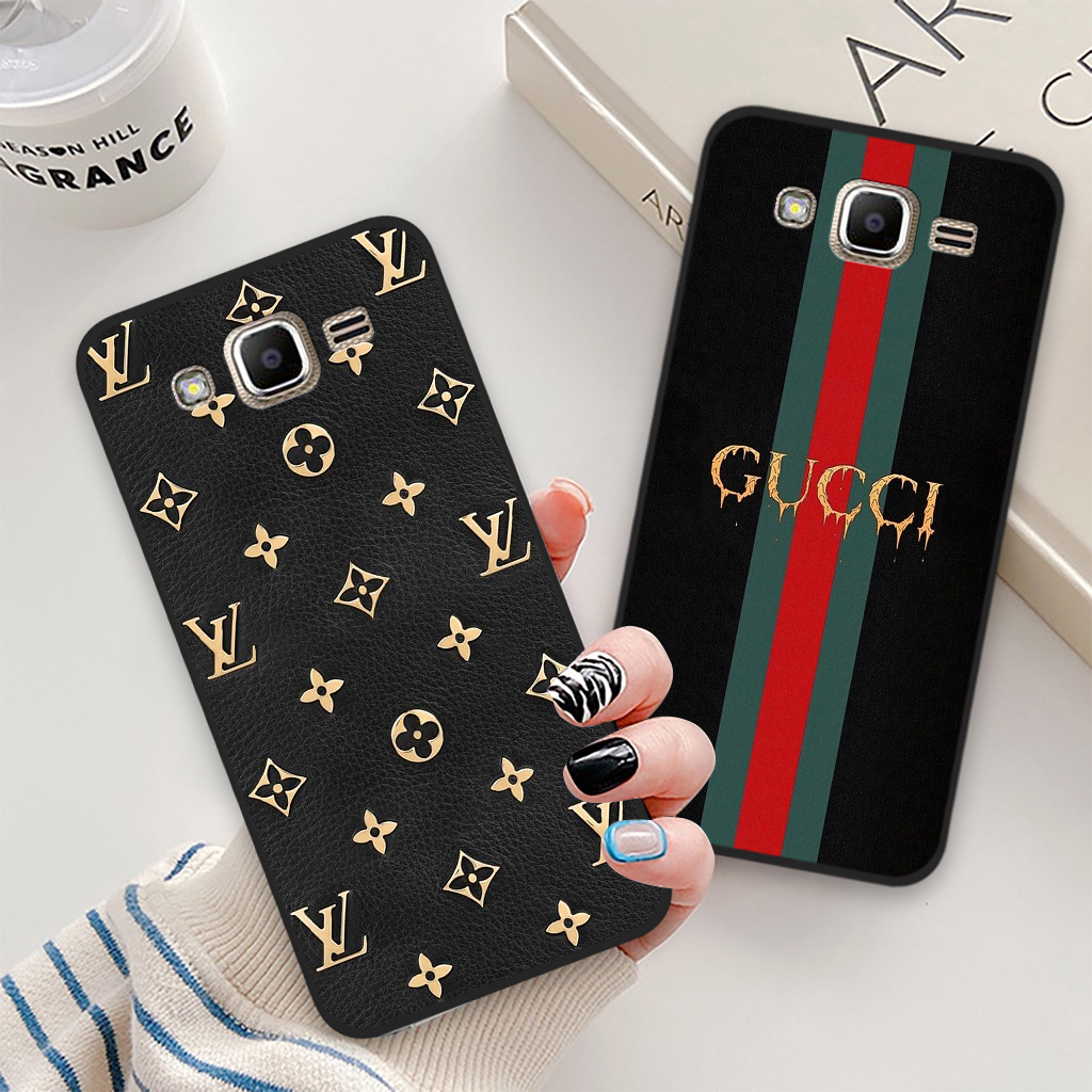 Ốp lưng Samsung J2 Prime/J3 2015/J3 2016/J5 2015/J7 2015 in hình họa tiết thương hiệu thời trang