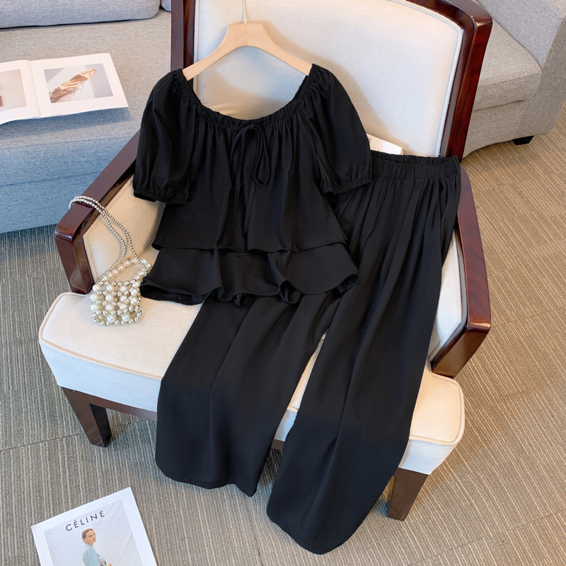 Set Bộ Bigsize Nữ Mập Fashion Đồ Bộ Bigsize Set Tầng 2 Màu Thiết Kế From Rộng Thoải Mái Che Khuyết Điểm Tốt SE0008