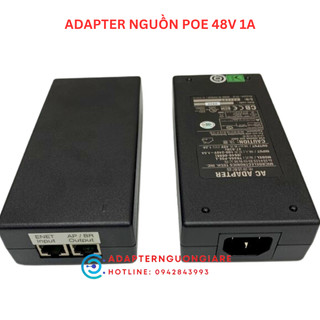 [Mã 99ELHA giảm 7% đơn 300K] Adapter nguồn POE 48v 1a cho camera, wifi, IP phone