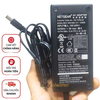 Adapter nguồn Netgear 12v 5a 60W tháo máy chính hãng