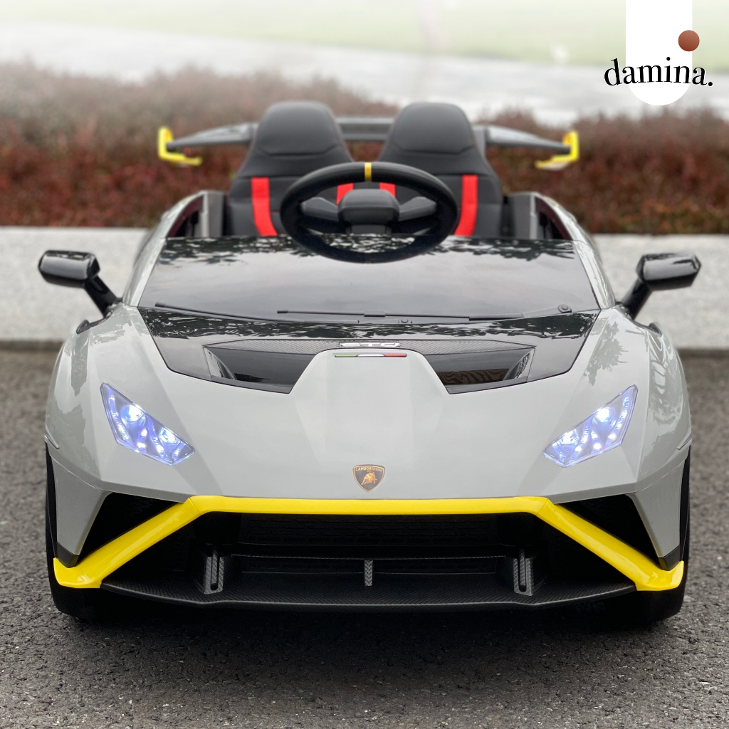 Xe ô tô điện trẻ em 2 chỗ Drift Lamborghini SMT555 | Tải trọng 40KG | Bản quyền chính hãng | Drif | Damina