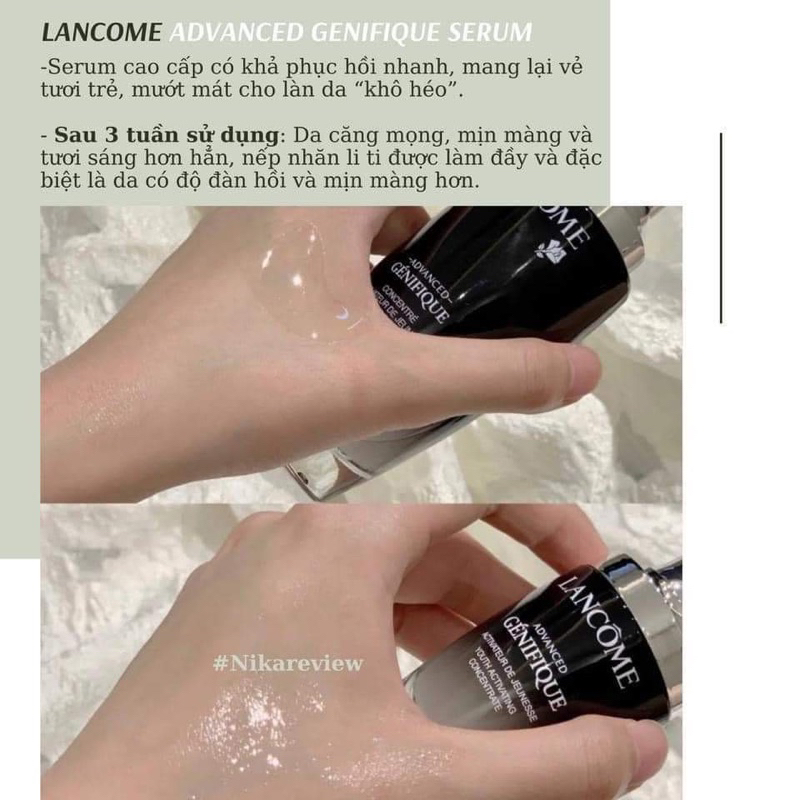 SERUM DƯỠNG DA LANCOME ĐEN 8ML BILL US