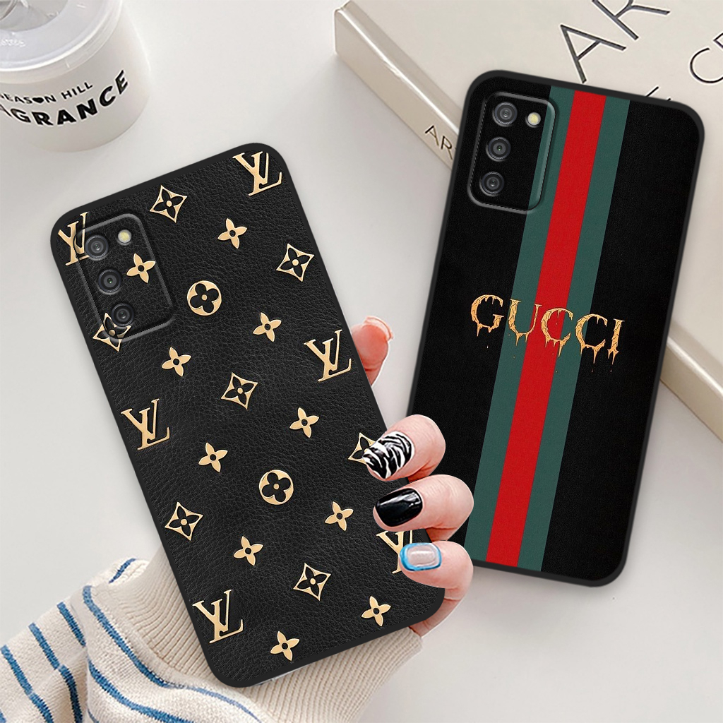 Ốp lưng Samsung A03s / A02s in hình họa tiết thương hiệu thời trang