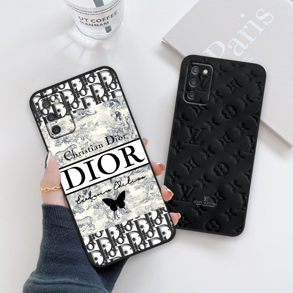 Ốp lưng Samsung A03s / A02s in hình họa tiết thương hiệu thời trang