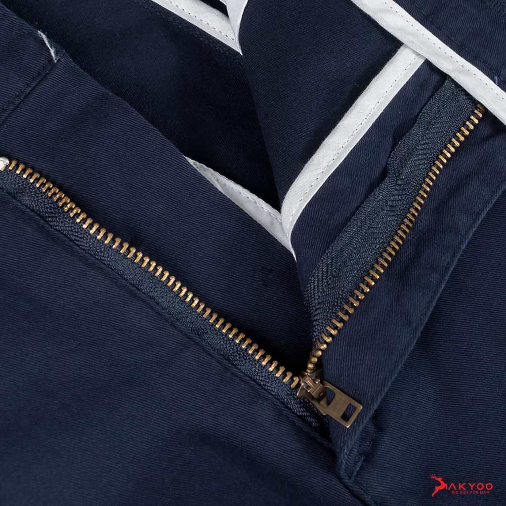 Quần Kaki Bigsize Nam 80-140kg AKYOO Chất Liệu Cotton Co Giãn, Bigsize Nam - KK THAN