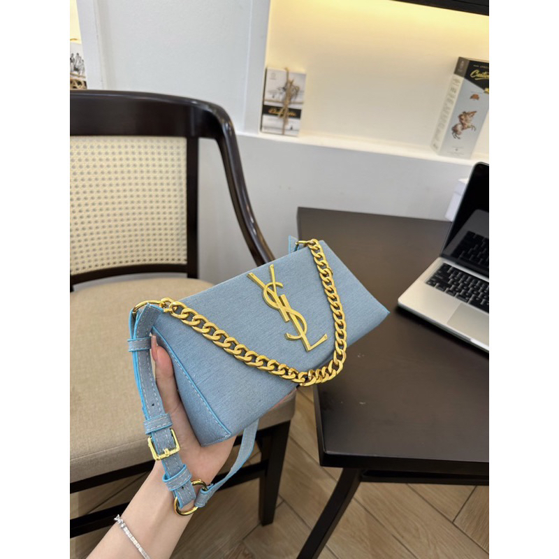 Túi Xách Nữ Đeo Chéo Có Quai Xách YS Ngang 3 Màu