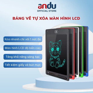 Bảng Viết Thông Minh Tự Xóa màn hình LCD, Bảng Tự Xóa Đồ Chơi Giáo Dục Thông Minh Cho Bé