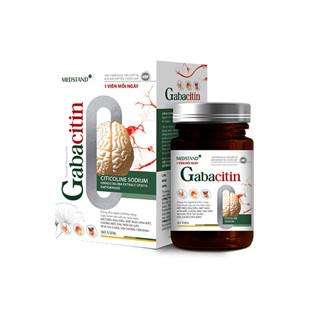 GABACITIN - DƯỠNG NÃO VÀ HỖ TRỢ THIỂU NĂNG TUẦN HOÀN NÃO Lọ 30 viên