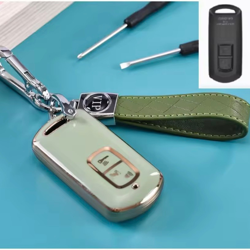 Vỏ Bọc Chìa Khóa 2 Nút Chuyên Dụng Cho Xe Máy Honda X-ADV Forza 125 300 PCX 150 150i C125 SH125 SH300 Sự Bảo Vệ Bọc