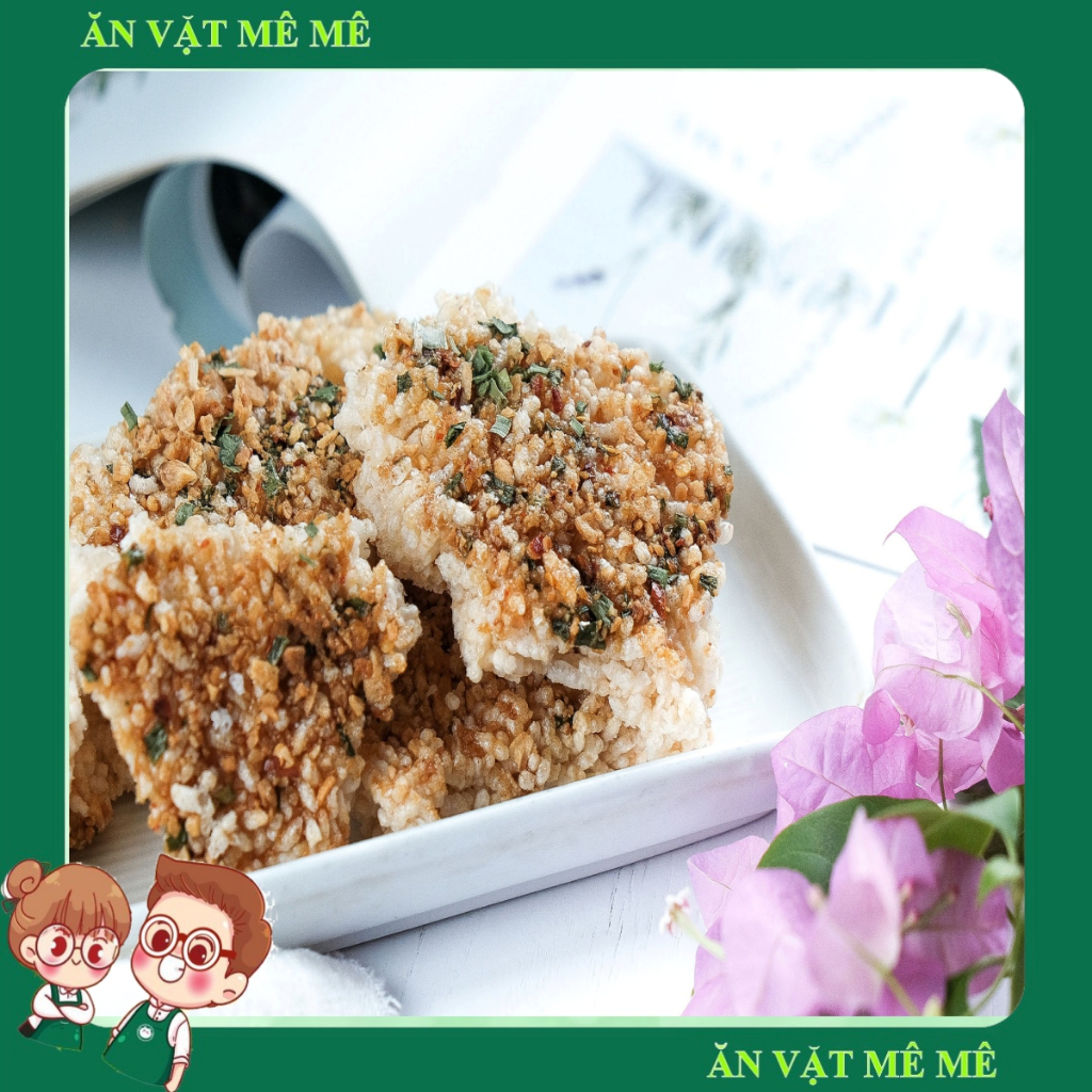 Cơm cháy mắm Tỏi | Cơm cháy túi zip 200g