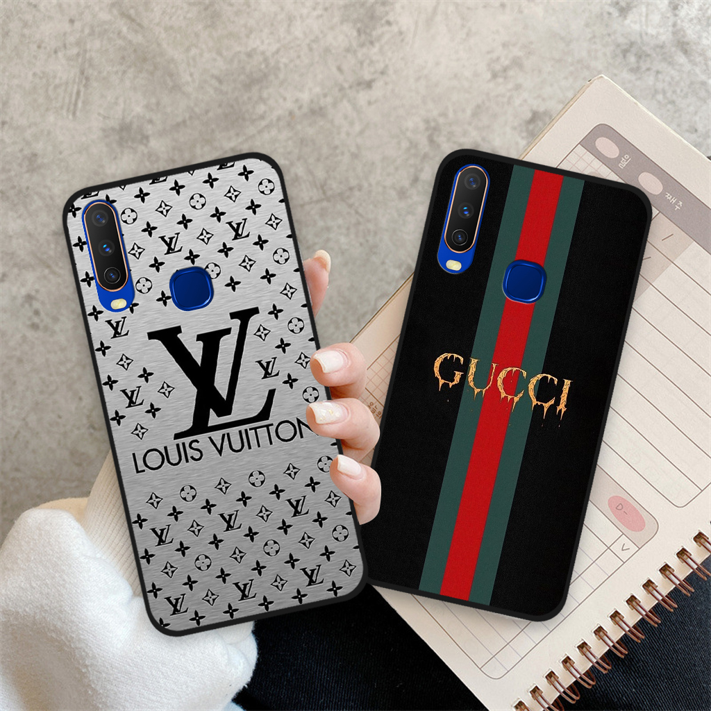 Ốp lưng Vivo U10  / Y15  / Y12  / Y17  in hình họa tiết thương hiệu thời trang
