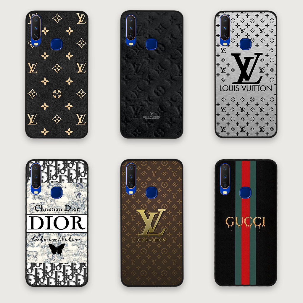 Ốp lưng Vivo U10  / Y15  / Y12  / Y17  in hình họa tiết thương hiệu thời trang