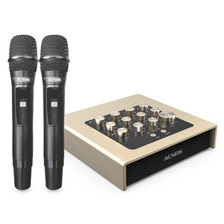 Vang số chỉnh cơ acnos mi30u / acnos mi30s / acnos mi30e / acnos mi30 - kèm 2 micro uhf