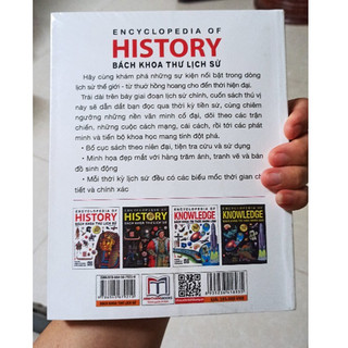 Sách - History Bách khoa thư lịch sử (bìa mềm)