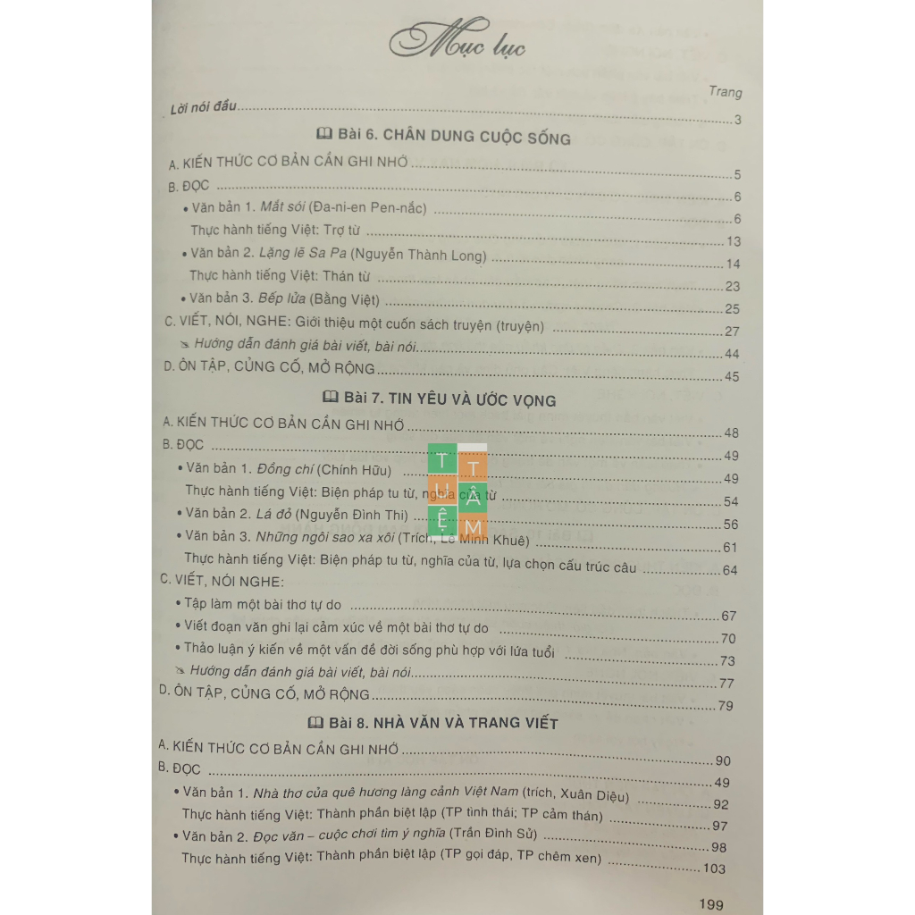 Sách - Hướng dẫn học và làm bài Ngữ Văn 8