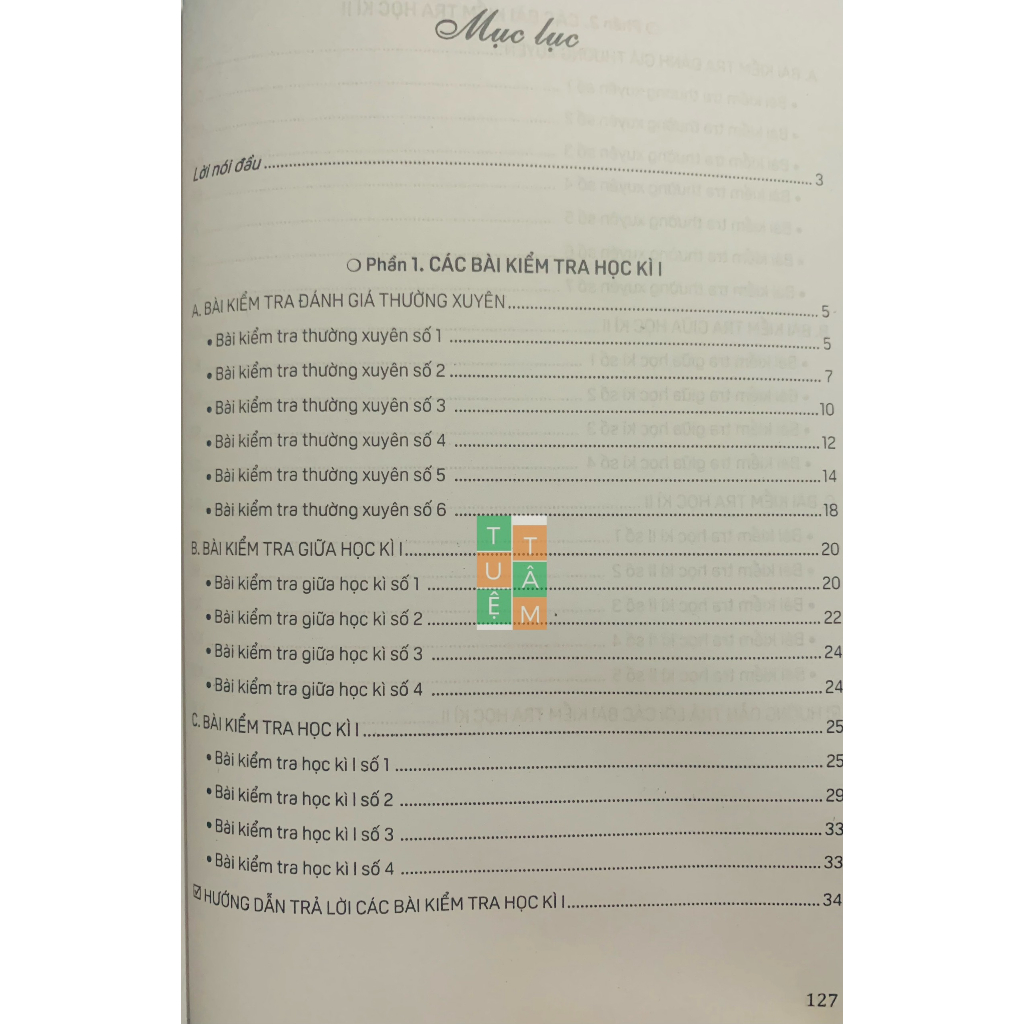 Sách - Đề kiểm tra đánh giá Vật lí 8 - Khoa học tự nhiên