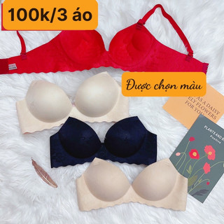 Áo ngực su đúc không gọng 100k/3 áo được chọn màu