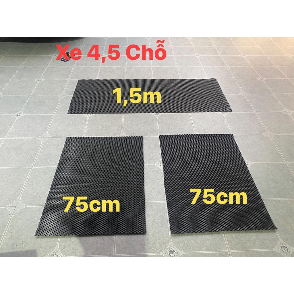 Thảm lót sàn ô tô cao su xe 4 -5 chỗ các hãng, kích thước 0.6x3m | BigBuy360 - bigbuy360.vn