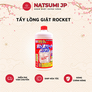 Chai dung dịch nước tẩy rửa lồng máy giặt vệ sinh Rocket diệt sạch nấm mốc vi khuẩn và cặn bẩn 550ml nội địa Nhật Bản