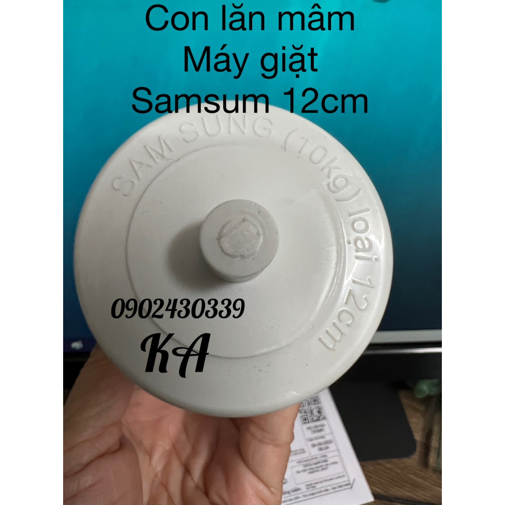 Con lăn mâm máy giặt Samsung cửa trên lồng đứng 8cm,9.8cm,12cm