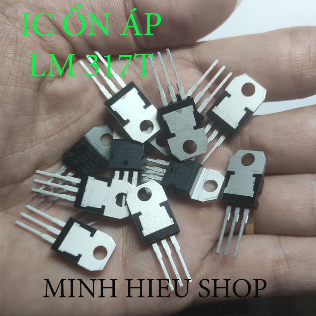 LM317T/L7805/7808/7810/7815CV/ TO220_10 Chiếc_ IC Nguồn chân dài thẳng đẹp, hàng nội địa nguyên bản