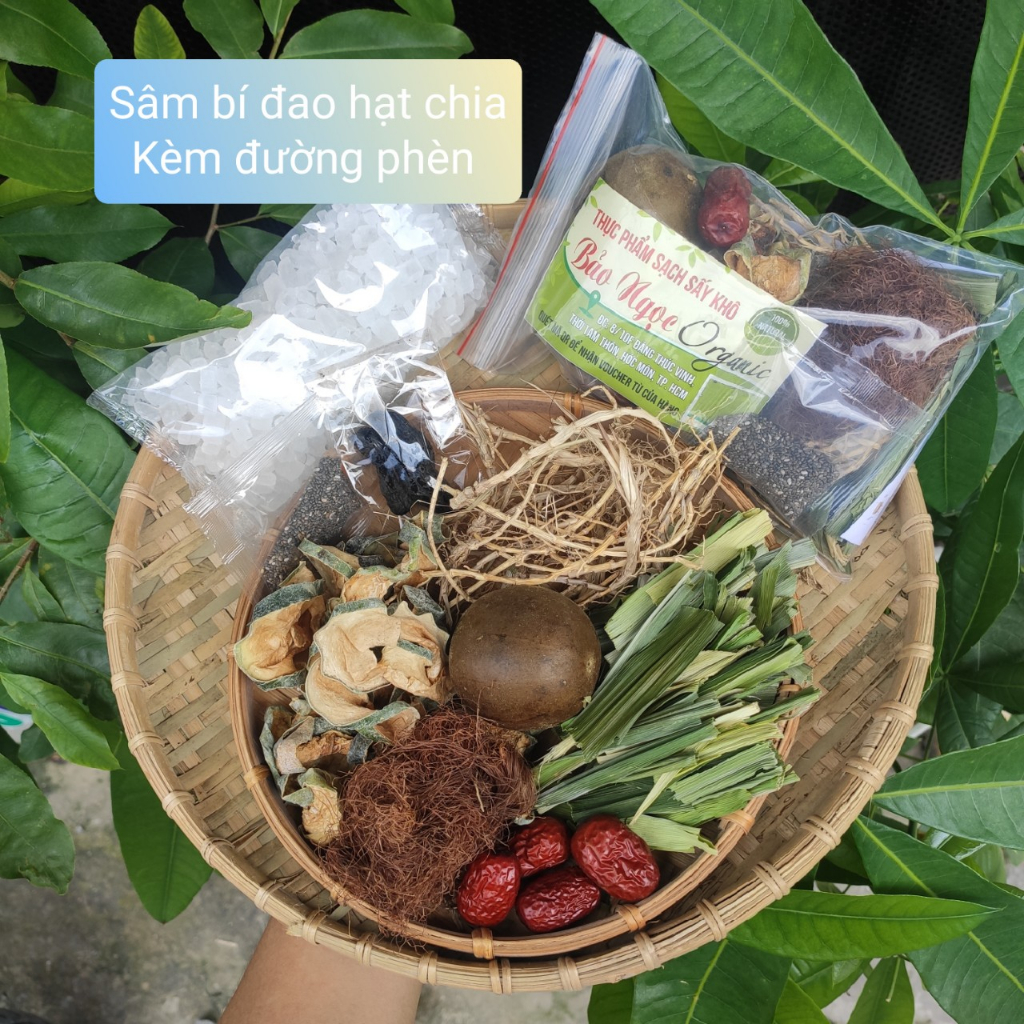 Set sâm bí đao 8 vị, đã kèm hạt chia