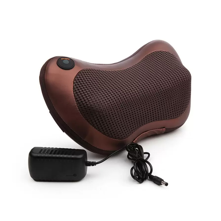 Gối Massage Cổ Vai Gáy Hồng Ngoại 8 Bi Cao Cấp , Máy Massage Vai Gáy Tại Nhà Giúp Thư Giãn Khí Huyết 2023