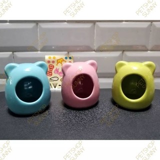 Nhà ngủ sứ mèo Kitty dành cho hamster (ww, robo, camp)