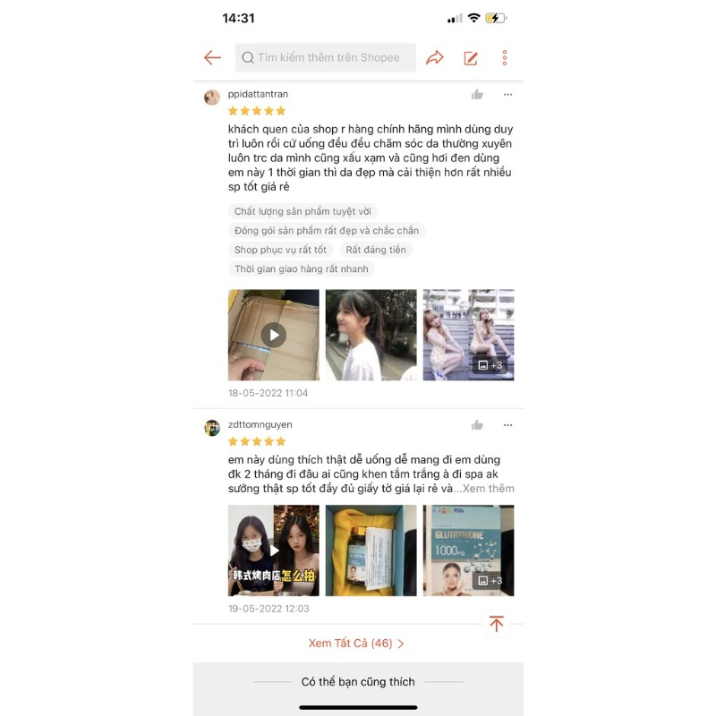 Viên uống trắng da Glutathione 1000 mg Hộp 30 Viên Chính Hãng