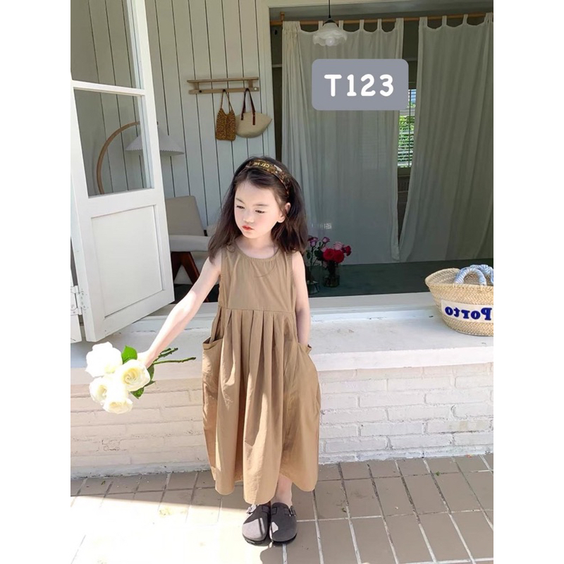 VÁY THÔ SUÔNG CHO BÉ GÁI