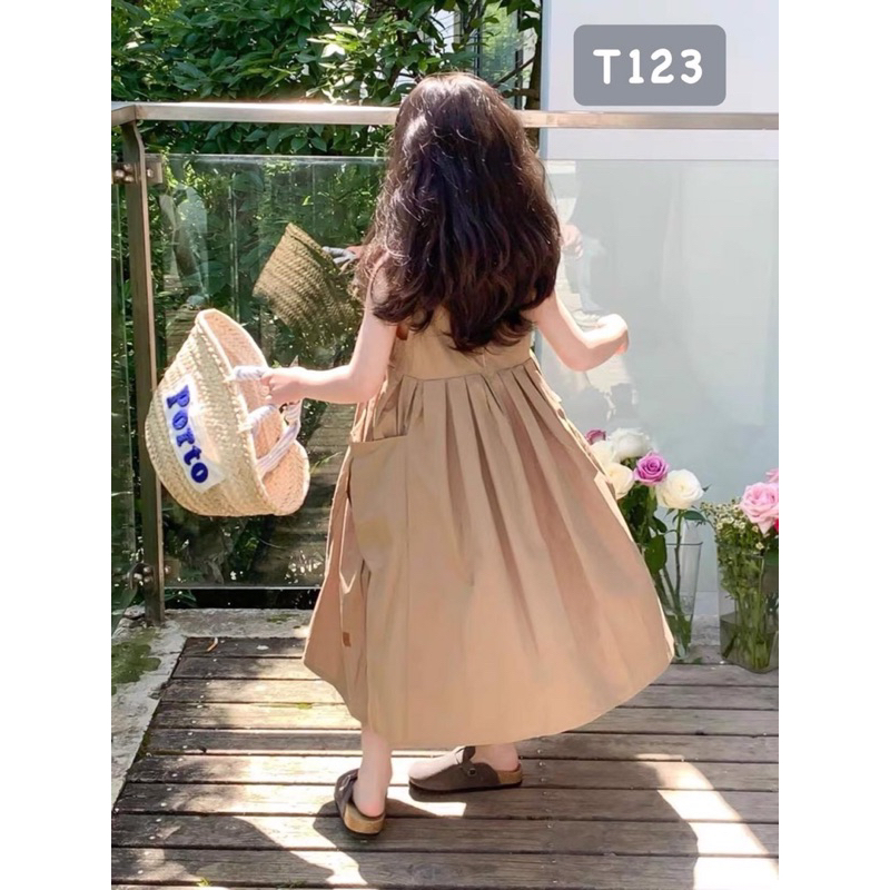 VÁY THÔ SUÔNG CHO BÉ GÁI