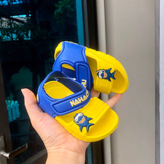  Sandal xốp cá mập siêu nhẹ chống trơn cho bé
