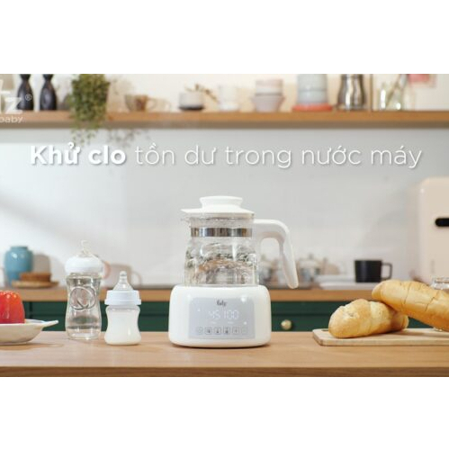 Máy đun và hâm nước pha sữa QUICK 12 PLUS+ - Bảo hành 1 năm