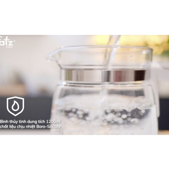 Máy đun và hâm nước pha sữa điện tử QUICK 5 - Bảo hành 1 năm