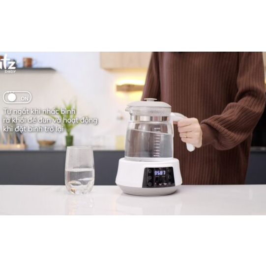 Máy đun và hâm nước pha sữa điện tử QUICK 5 - Bảo hành 1 năm