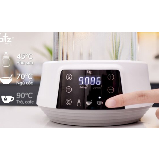 Máy đun và hâm nước pha sữa điện tử QUICK 5 - Bảo hành 1 năm