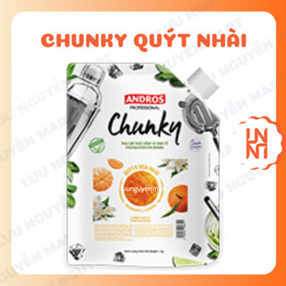 Mứt trái cây pha chế chunky quýt & hoa nhài bịch 1kg