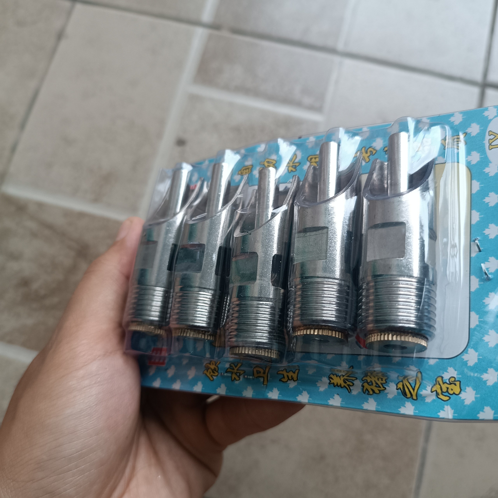 Núm inox cho heo uống nước, vòi cho heo uống nước tự động inox 21mm