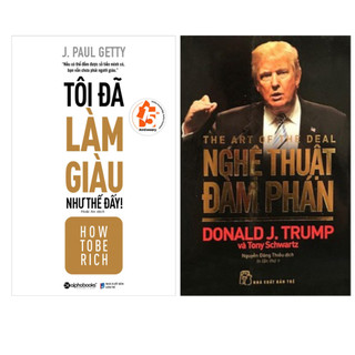 Sách combo 2 cuốn: tôi đã làm giàu như thế + nghệ thuật đàm phán.