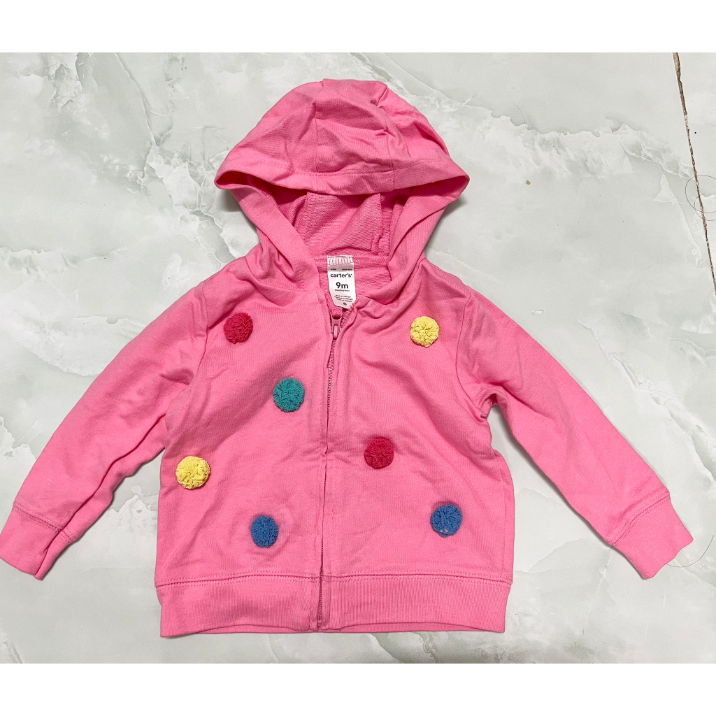 Áo khoác da cá bé gái hàng dư xịn size 6-24m