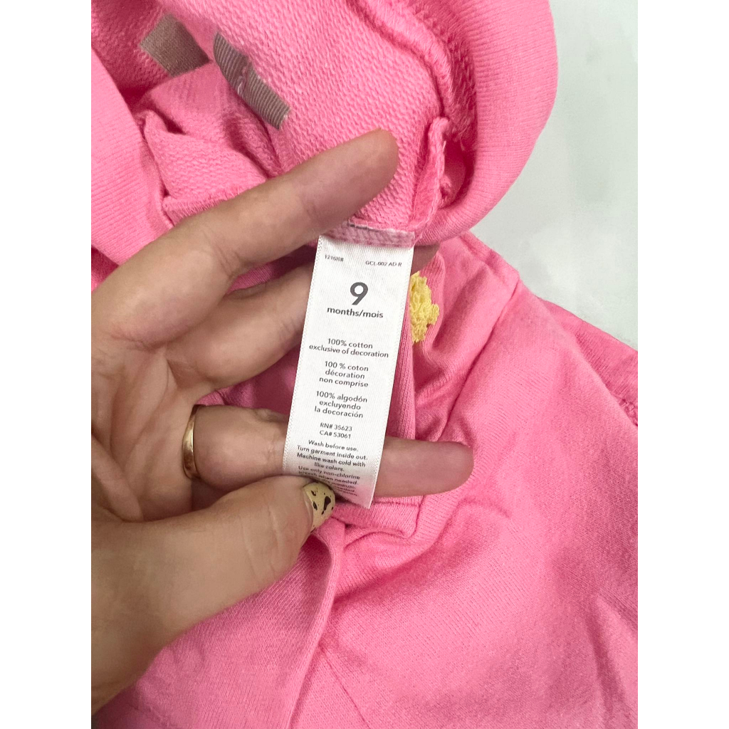 Áo khoác da cá bé gái hàng dư xịn size 6-24m