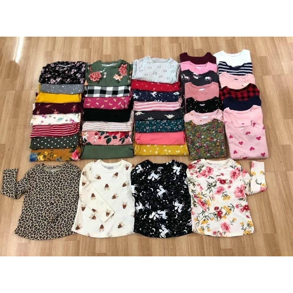 Sét 4 áo old navy bé gái size 1-5y