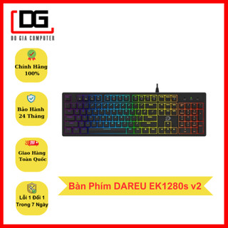 Bàn phím cơ gaming dareu ek1280s v2 104key