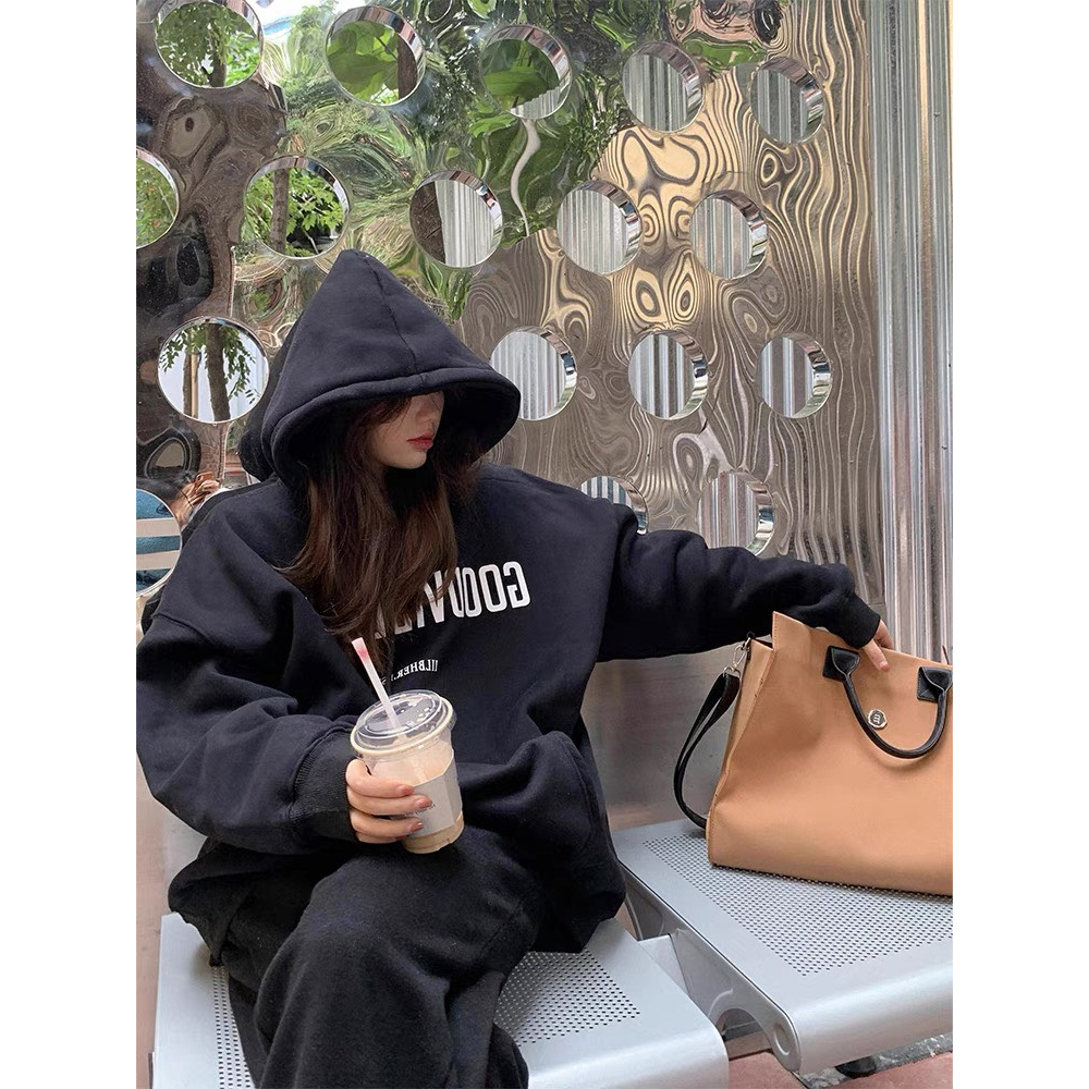 Áo hoodie nam nữ unisex phong cách hàn quốc deliz form rộng có mũ dài tay mặc cặp đôi tặng bạn trai bạn gái Bunny